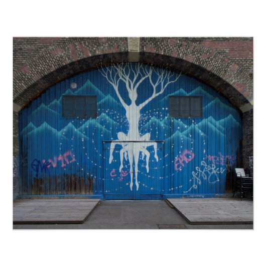 Levensvatgraffiti Poster (Voorkant)