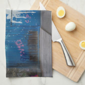 Levensvatgraffiti Theedoek (Quarter Fold)