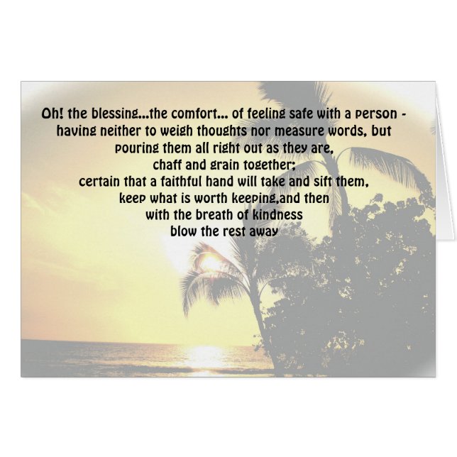 Levensvatten die veilig voelen bij een persoon (Voorkant Horizontaal)