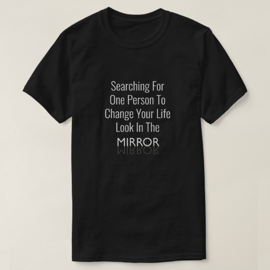 Levensveranderende T-shirt (Design voorkant)