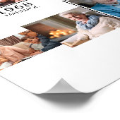 Levensverhaal – Tijdlijnposter Rouwherinnering Poster (Hoek)