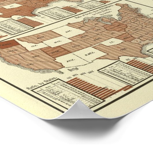 levensverwachting voor mannen poster (Hoek)