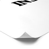 levensverzekering die altijd op het juiste moment  poster (Hoek)