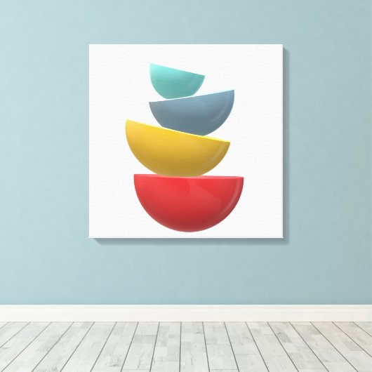 Levensverzekering | Minimalistisch Inspirerend Canvas Afdruk (Insitu (Houten vloer))