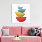 Levensverzekering | Minimalistisch Inspirerend Canvas Afdruk (Insitu (Woonkamer))