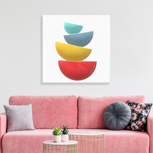 Levensverzekering | Minimalistisch Inspirerend Canvas Afdruk (Insitu (Woonkamer))