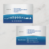 Levensverzekering Visitekaartje (Voorkant / Achterkant)