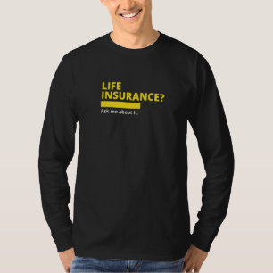 Levensverzekering Vraag me om informatie over brok T-shirt