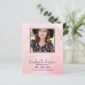 LEVENSVIERING FUNCTIE Herdenkingsfoto BEGROTING (Staand voorkant)