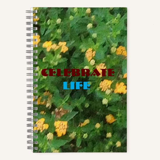 Levensviering spiraal notitieboek (Voorkant)