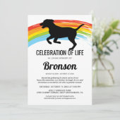 Levensviering | Uitvaart Herdenkingshond Kaart (Staand voorkant)