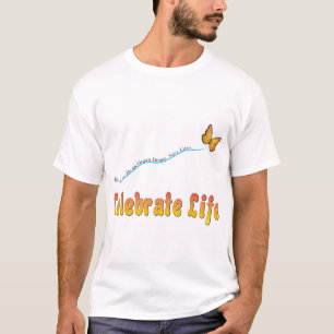 Levensvlinder vieren t-shirt