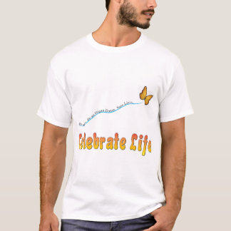 Levensvlinder vieren t-shirt