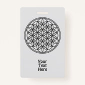 LEVENSVLOEISTOFFER - Schets 1 van het symbool voor Badge (Voorkant)