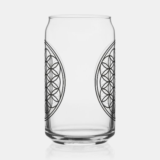 LEVENSVLOEISTOFFER - Schets 1 van het symbool voor Blikvorm Glas (Rechts)