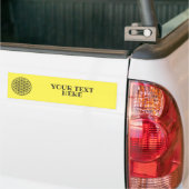 LEVENSVLOEISTOFFER - Schets 1 van het symbool voor Bumpersticker (Op Truck)