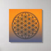 LEVENSVLOEISTOFFER - Schets 1 van het symbool voor Canvas Afdruk (Voorkant)