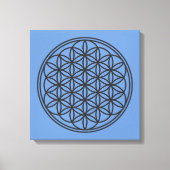 LEVENSVLOEISTOFFER - Schets 1 van het symbool voor Canvas Afdruk (Voorkant)