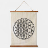 LEVENSVLOEISTOFFER - Schets 1 van het symbool voor Hangend Wandkleed (Voorkant)