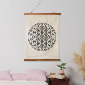 LEVENSVLOEISTOFFER - Schets 1 van het symbool voor Hangend Wandkleed (Slaapkamer)