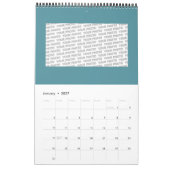 LEVENSVLOEISTOFFER - Schets 1 van het symbool voor Kalender (Jan 2027)