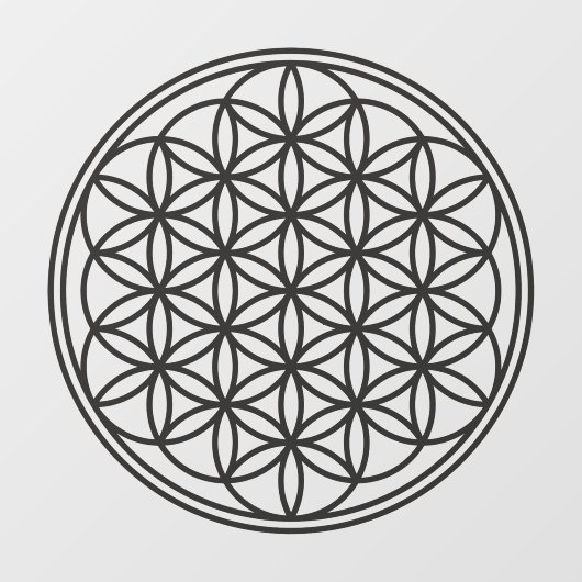 LEVENSVLOEISTOFFER - Schets 1 van het symbool voor Raamsticker (Vel)