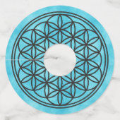 LEVENSVLOEISTOFFER - Schets 1 van het symbool voor Wijnglaslabel (Voorkant)