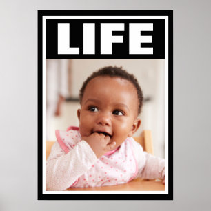 LEVENSVOORWAARDEN VOOR KLEINBABY GIRL-BABY LIFE POSTER