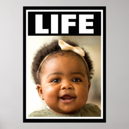 LEVENSVOORWAARDEN VOOR KLEINBABY GIRL-BABY LIFE POSTER