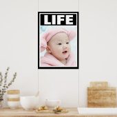 LEVENSVOORWAARDEN VOOR KLEINBABY GIRL-BABY LIFE POSTER (Keuken)