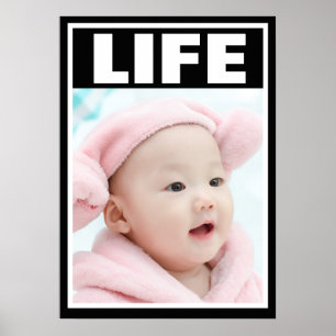 LEVENSVOORWAARDEN VOOR KLEINBABY GIRL-BABY LIFE POSTER
