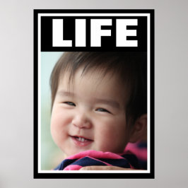 LEVENSVOORWAARDEN VOOR KLEINBABY GIRL-BABY LIFE POSTER
