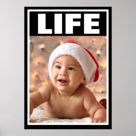 LEVENSVOORWAARDEN VOOR KLEINE BABY JAREN BABY LIFE POSTER