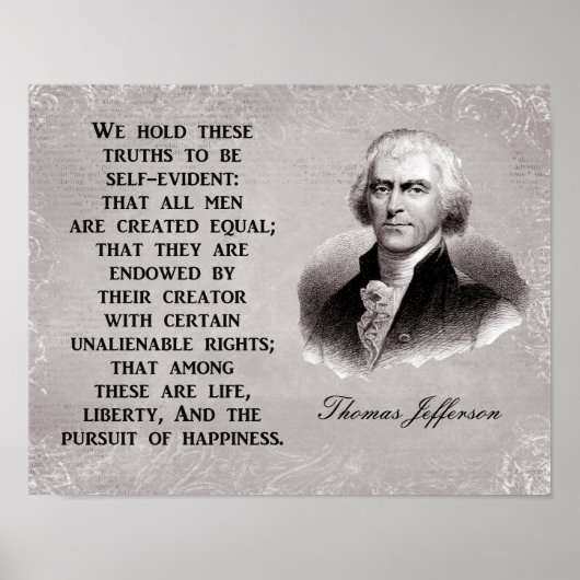 Levensvrijheid nastreven van geluk - Kunstafdrukke Poster (Voorkant)