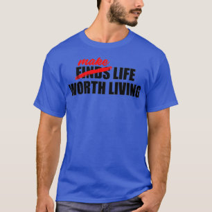 LEVENSWAARDIG LEVEN WIT T-SHIRT