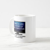 Levenswachtwoord Funny Mug Koffiemok (Voorkant links)