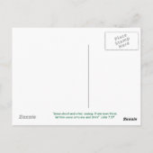 LEVENSWATER Post-kaart Briefkaart (Achterkant)