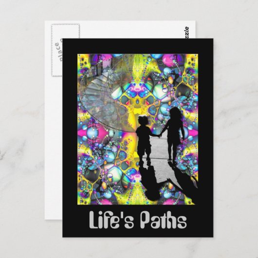 Levenswegen Briefkaart (Voorkant / Achterkant)