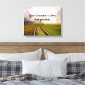 Levenswegen Canvas Afdruk (Insitu (Slaapkamer))