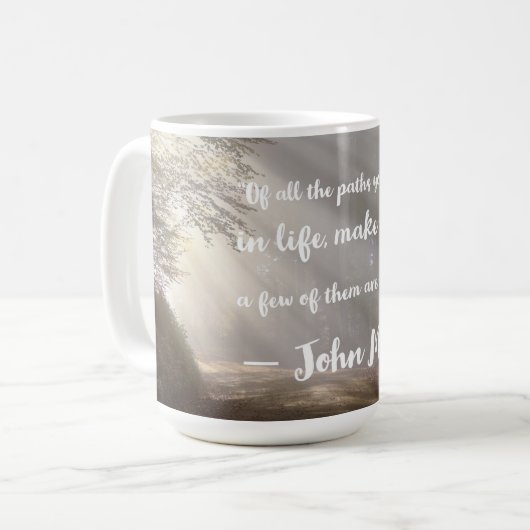 Levenswegen Koffiemok (Voorkant links)