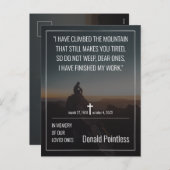 Levenswerk Feestdagenkaart (Voorkant / Achterkant)