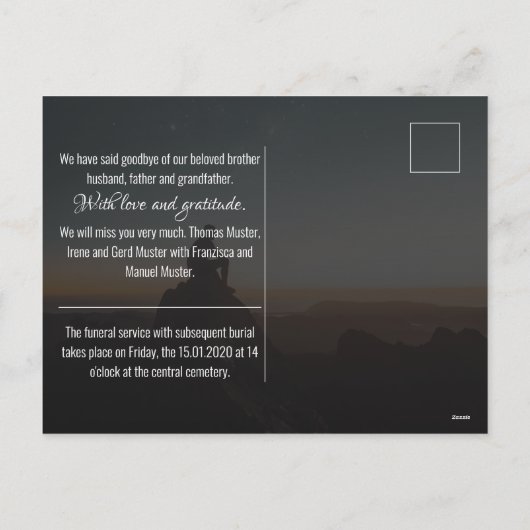 Levenswerk Feestdagenkaart (Achterkant)