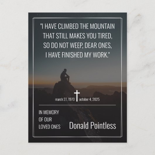 Levenswerk Feestdagenkaart (Voorkant)