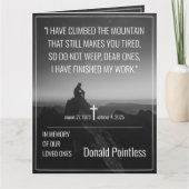 Levenswerken Kaart (Voorkant)