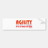 levenswijze bumpersticker (Voorkant)