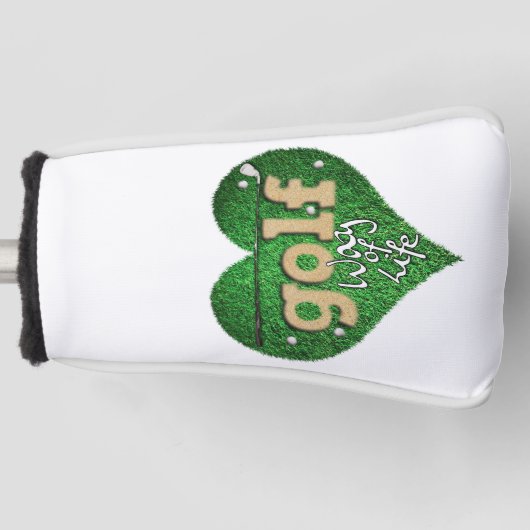 Levenswijze Golfheadcover (Voorkant)