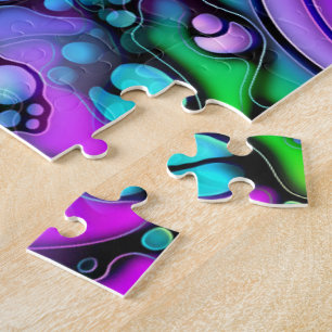Levenswijze - Neurografisch kunstpatroon 2 Legpuzzel