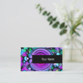 Levenswijze - Neurografisch kunstpatroon 2 Visitekaartje (Staand voorkant)