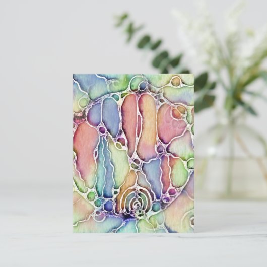 Levenswijze - neurografisch patroon 1 briefkaart (Staand voorkant)