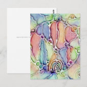 Levenswijze - neurografisch patroon 1 briefkaart (Voorkant / Achterkant)